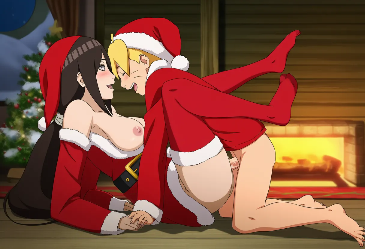 TheFarAi Boruto X Hanabi Christmas - Image 76