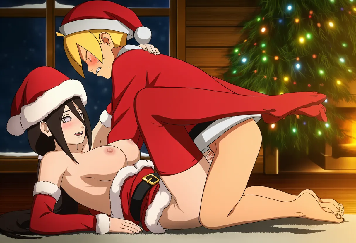 TheFarAi Boruto X Hanabi Christmas - Image 79