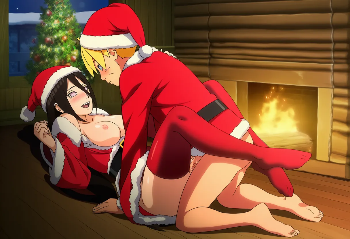 TheFarAi Boruto X Hanabi Christmas - Image 80