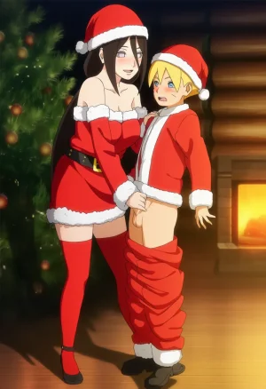 TheFarAi Boruto X Hanabi Christmas - Page 14
