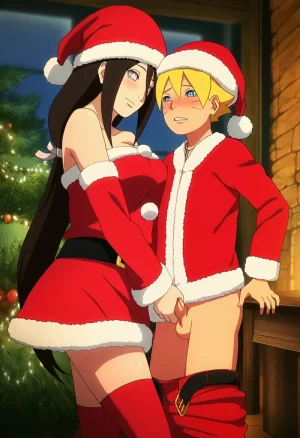 TheFarAi Boruto X Hanabi Christmas - Page 15