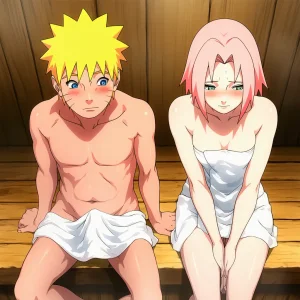 TheFarAi Naruto X Sakura Sauna - Page 2
