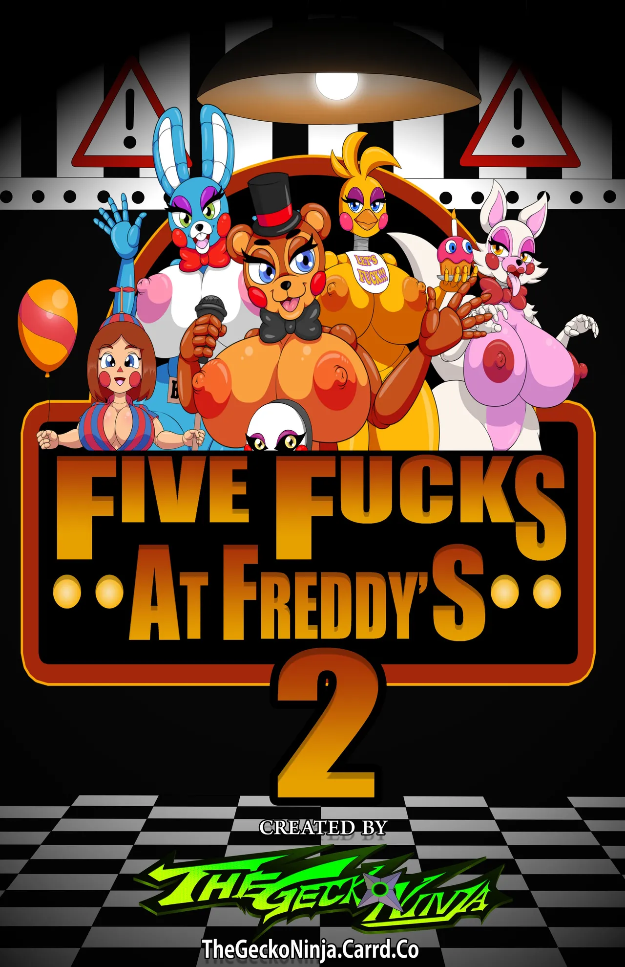 TheGeckoNinja Five Fucks at Freddys 2 Ongoing - Image 1