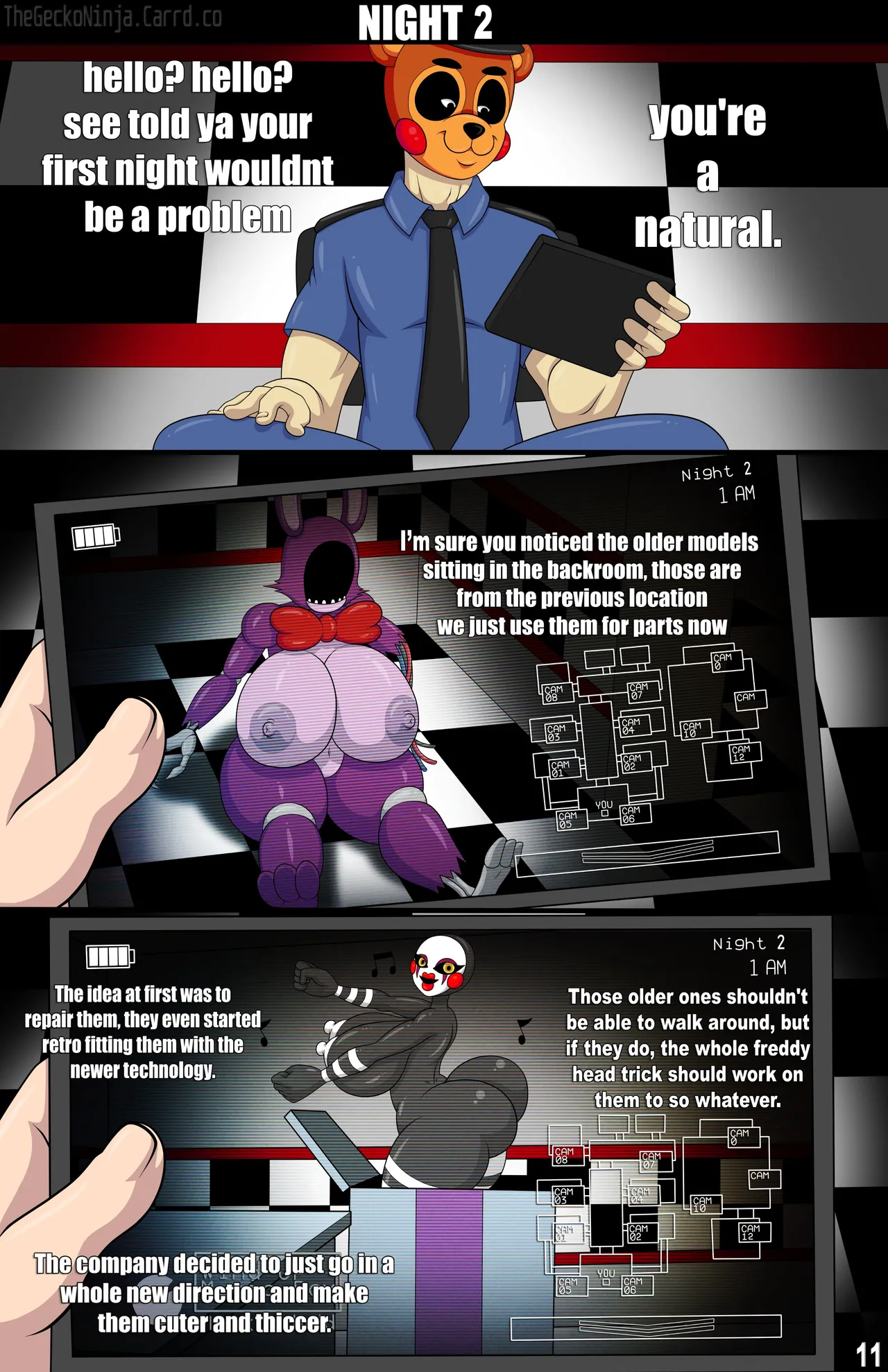 TheGeckoNinja Five Fucks at Freddys 2 Ongoing - Image 12