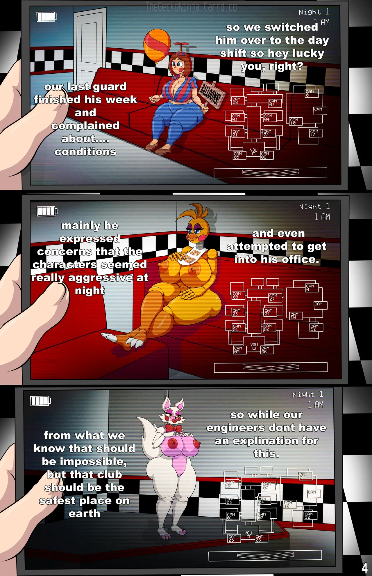 TheGeckoNinja Five Fucks at Freddys 2 Ongoing - Image 5