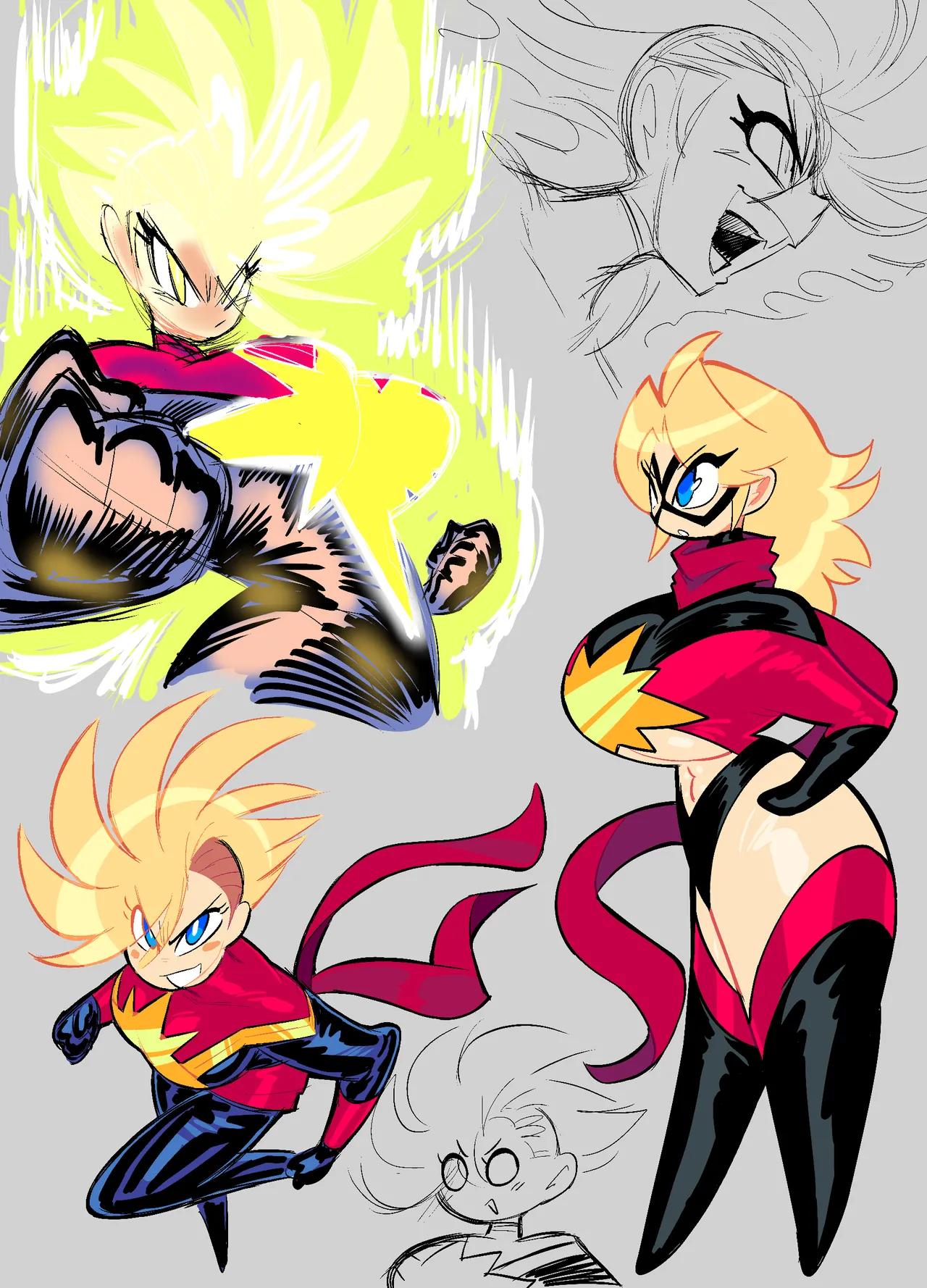 Theguywhodrawsalot I sure love me some Marvel girls - Image 18