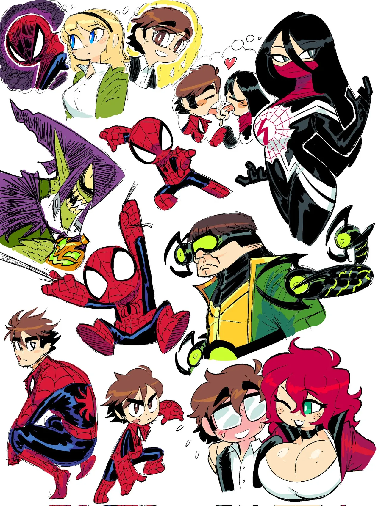 Theguywhodrawsalot I sure love me some Marvel girls - Image 25