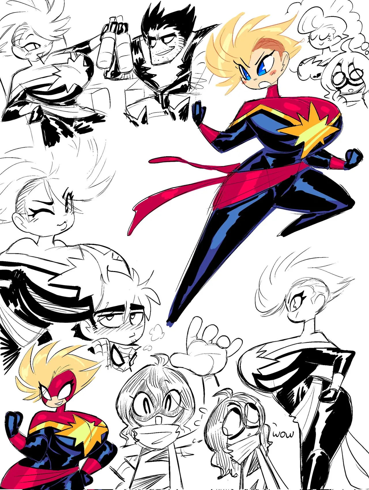 Theguywhodrawsalot I sure love me some Marvel girls - Image 27