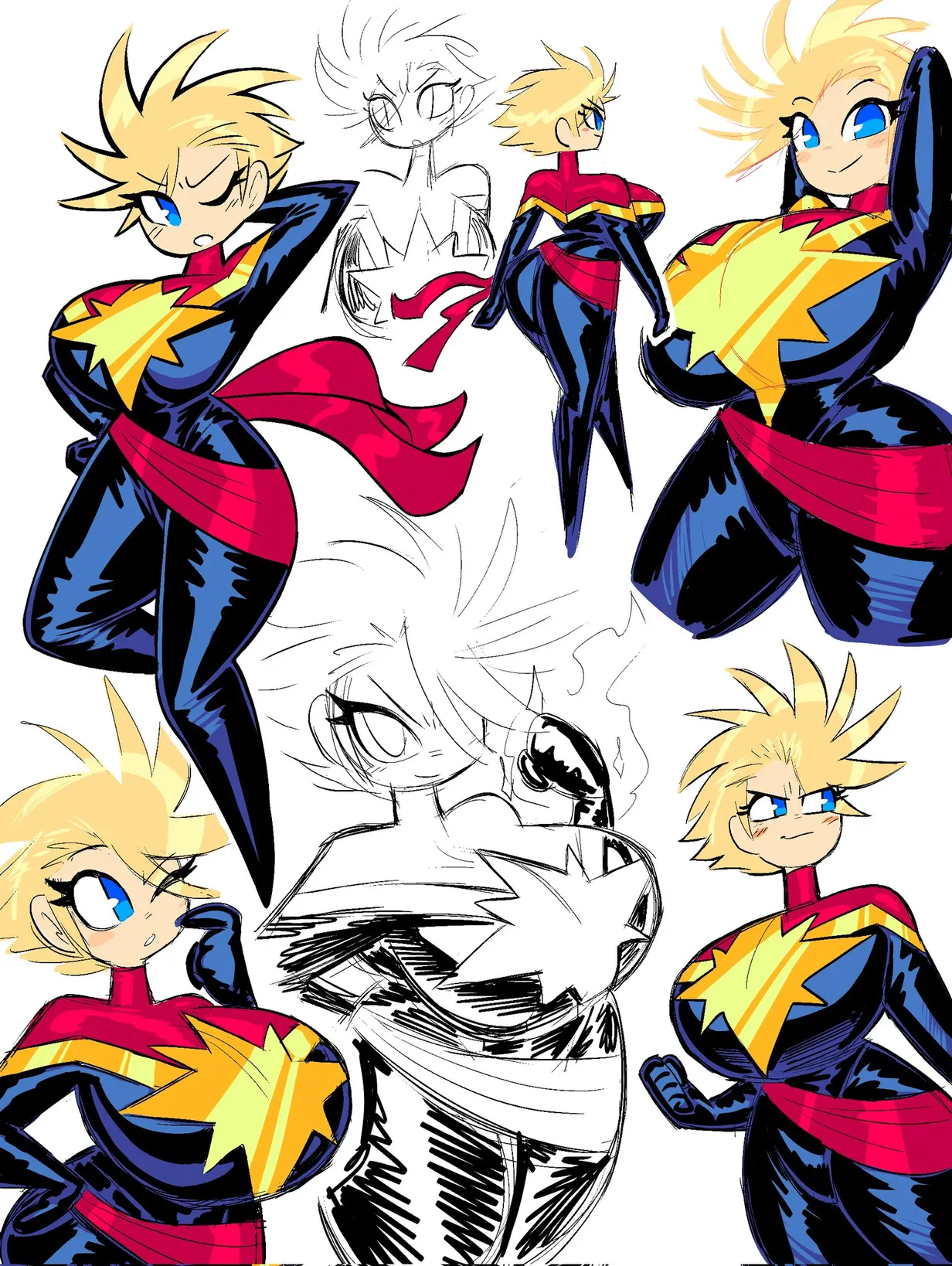 Theguywhodrawsalot I sure love me some Marvel girls - Image 34