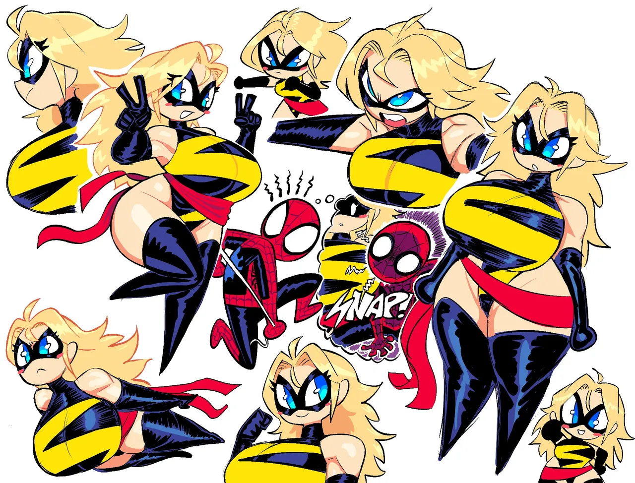 Theguywhodrawsalot I sure love me some Marvel girls - Image 48