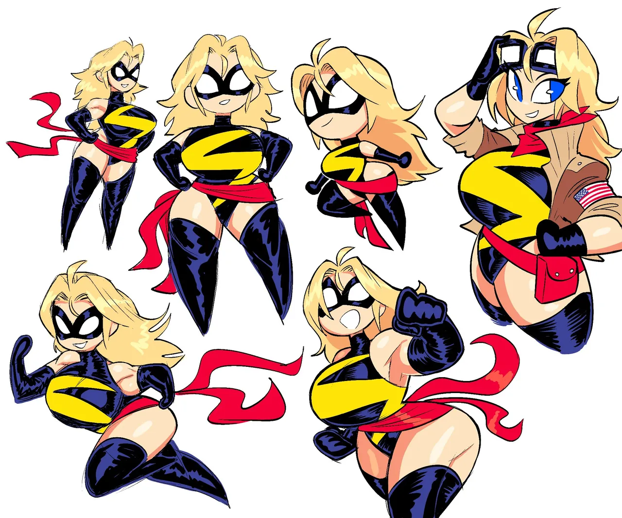 Theguywhodrawsalot I sure love me some Marvel girls - Image 49