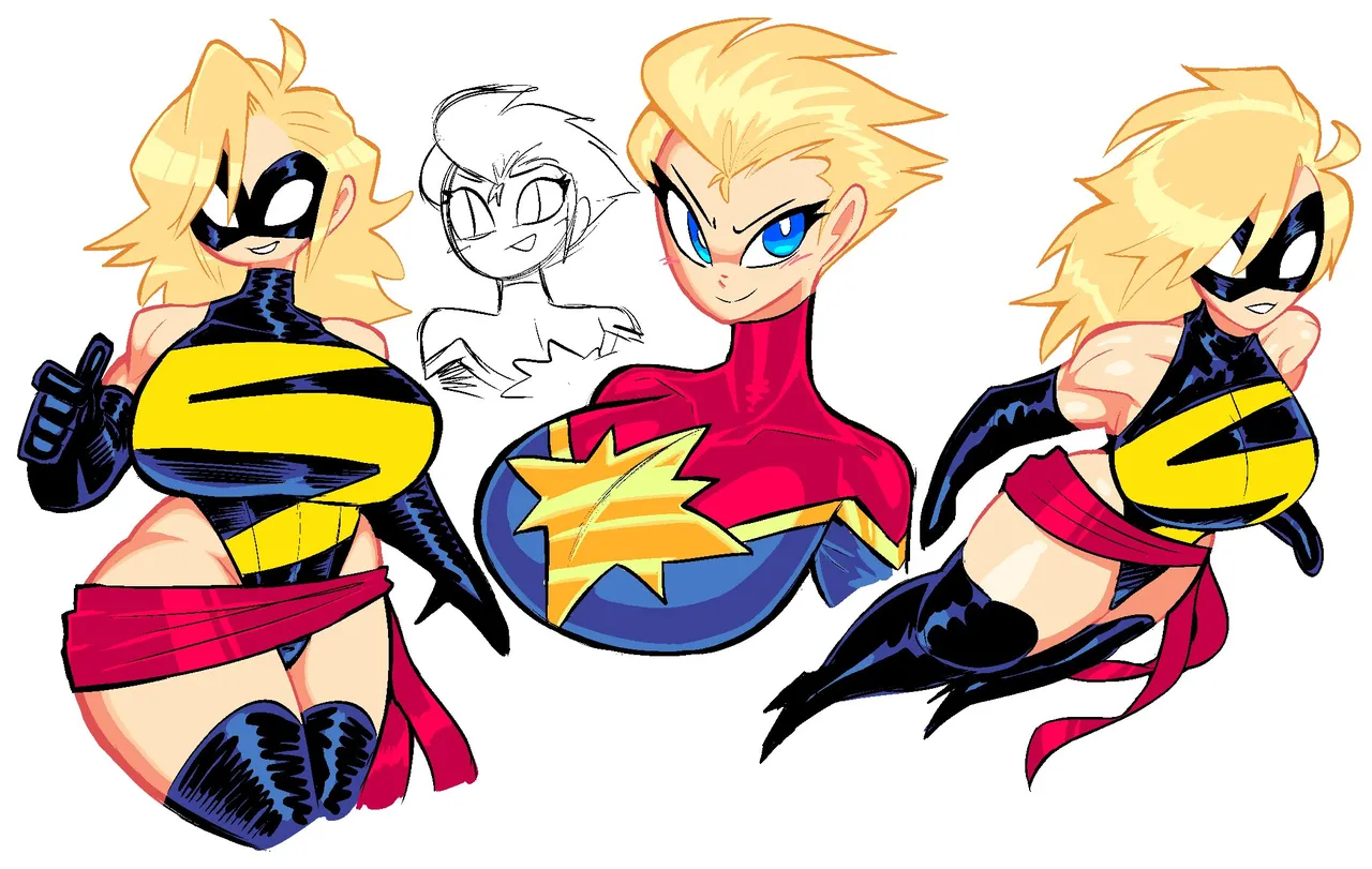 Theguywhodrawsalot I sure love me some Marvel girls - Image 58