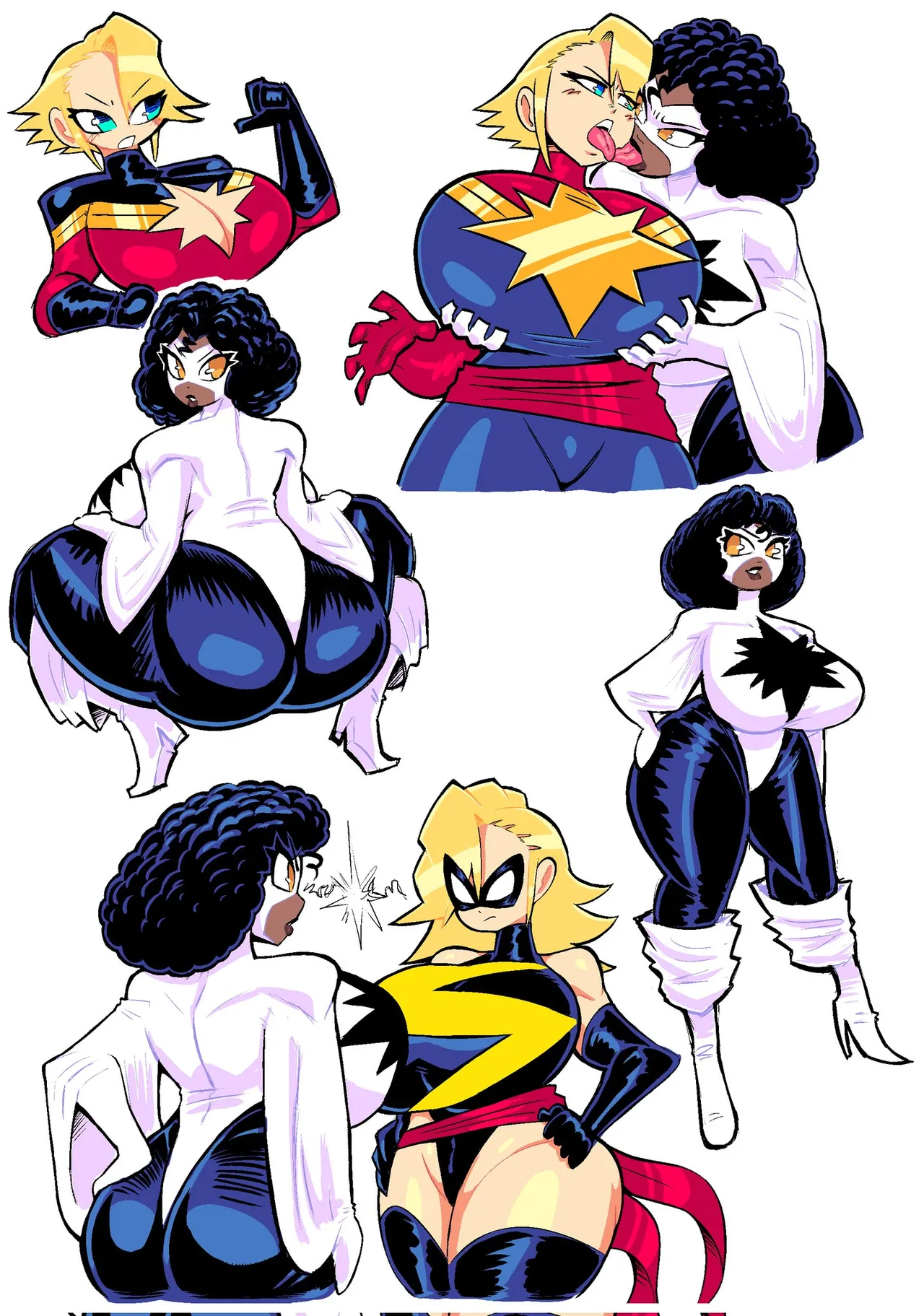Theguywhodrawsalot I sure love me some Marvel girls - Image 71