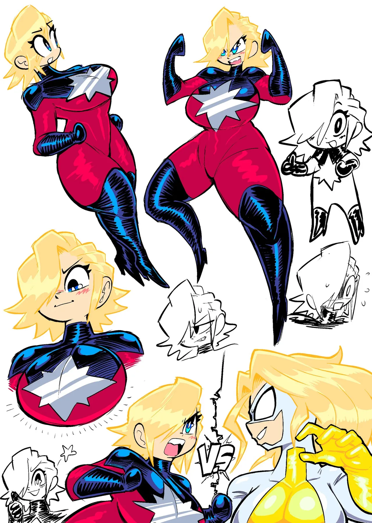 Theguywhodrawsalot I sure love me some Marvel girls - Image 77