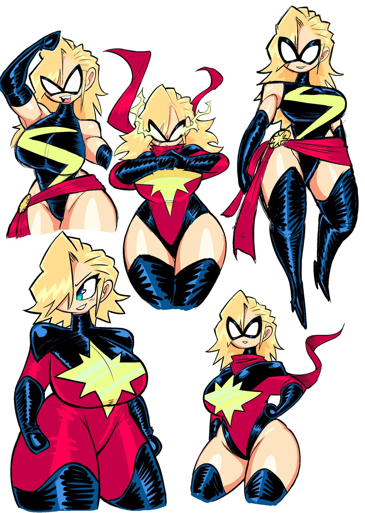 Theguywhodrawsalot I sure love me some Marvel girls - Image 79
