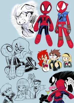 Theguywhodrawsalot I sure love me some Marvel girls - Page 15