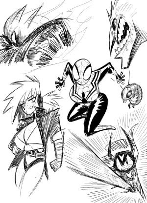 Theguywhodrawsalot I sure love me some Marvel girls - Page 21