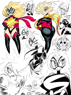 Theguywhodrawsalot I sure love me some Marvel girls - Page 22