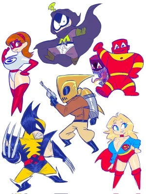 Theguywhodrawsalot I sure love me some Marvel girls - Page 28