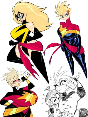 Theguywhodrawsalot I sure love me some Marvel girls - Page 37