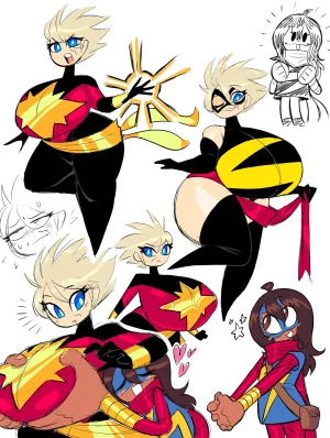 Theguywhodrawsalot I sure love me some Marvel girls - Page 40