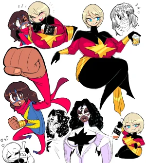 Theguywhodrawsalot I sure love me some Marvel girls - Page 42