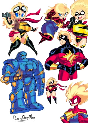 Theguywhodrawsalot I sure love me some Marvel girls - Page 51