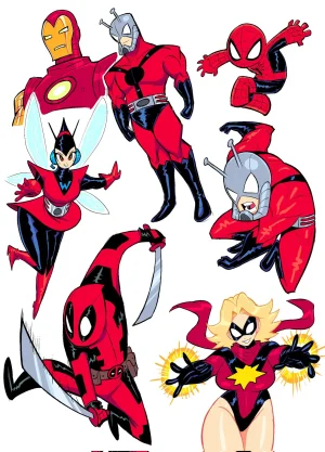 Theguywhodrawsalot I sure love me some Marvel girls - Page 60