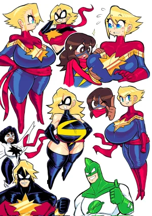 Theguywhodrawsalot I sure love me some Marvel girls - Page 72