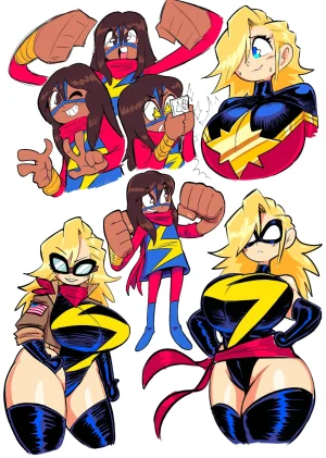 Theguywhodrawsalot I sure love me some Marvel girls - Page 75