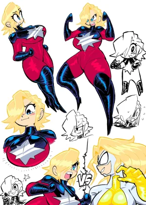 Theguywhodrawsalot I sure love me some Marvel girls - Page 77