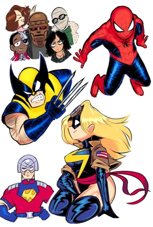 Theguywhodrawsalot I sure love me some Marvel girls - Page 83
