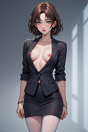 Thin woman in business suit gets gangbanged by her coworkers - 63 Pics - Page 10