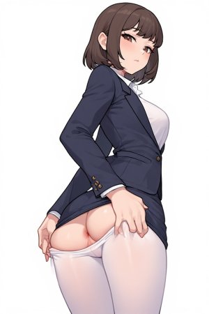 Thin woman in business suit gets gangbanged by her coworkers - 63 Pics - Page 15