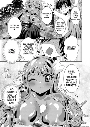 Thrylossuu Ikiri Yuusha-kun, saijaku monster no slime musume ni kanzen haiboku nurunuru slime ni tsutsumare atsukare tainai shinnyuu kyousei renzoku sakusei jigoku SCANMTL - Page 8