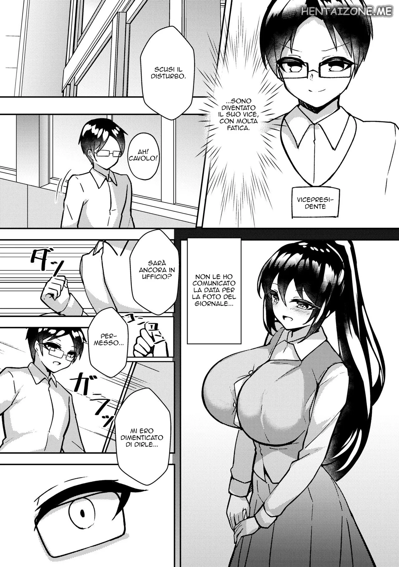 Tiamat Roshutsu Sei cóng Kaichō No Takamine San La Presidentessa Perfetta Nasconde un Segreto Piccante Masyo Ecole Vol.10 Italian - Image 3