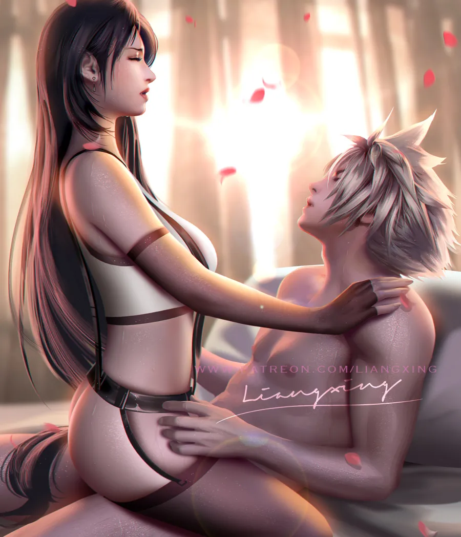 Tifa Lockhart and others by Liang Xing - Image 12