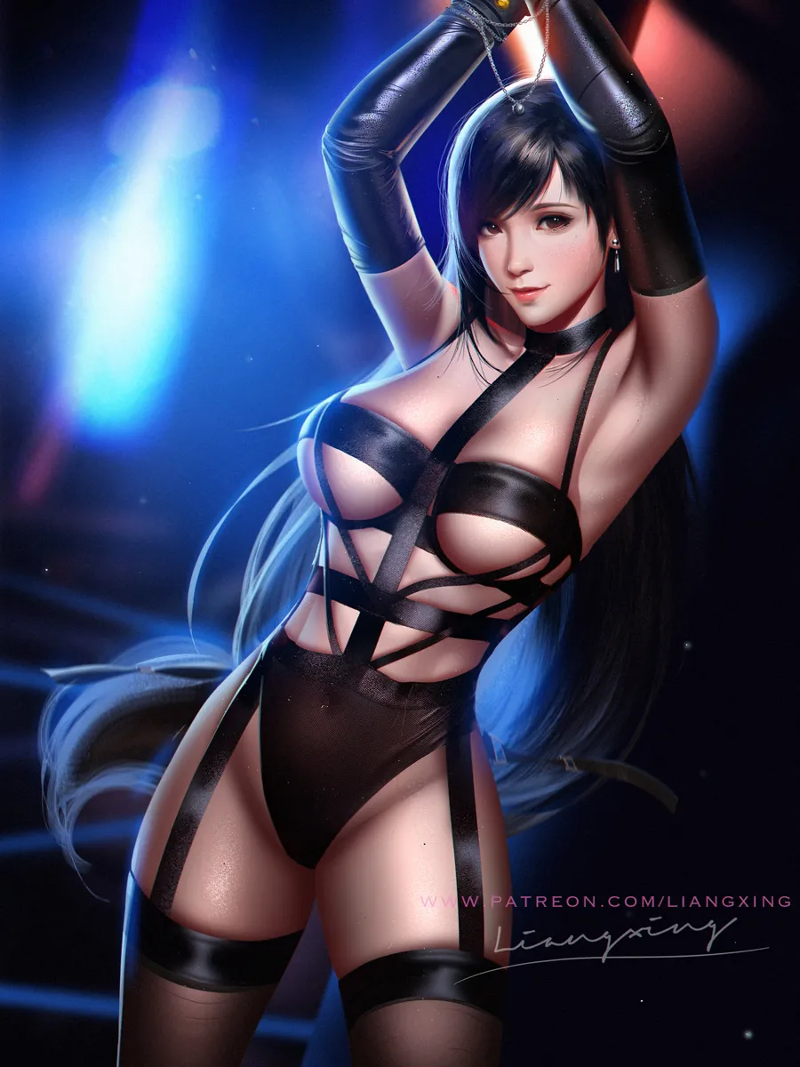 Tifa Lockhart and others by Liang Xing - Image 64