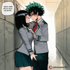 Tillian Izuku Midoriya x MHA Girls Spanish - Page 74