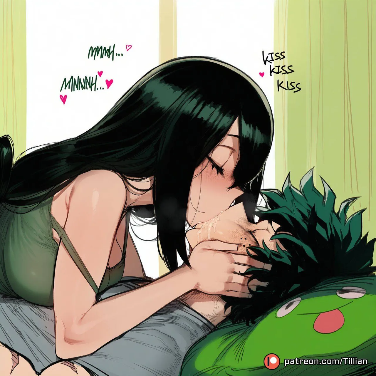 Tillian Izuku Midoriya x MHA Girls Spanish - Image 51