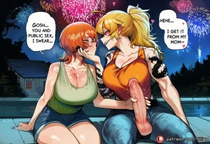 Tillian Tilly OC x Yang Xiao Long RWBY - FULL SET - Page 3
