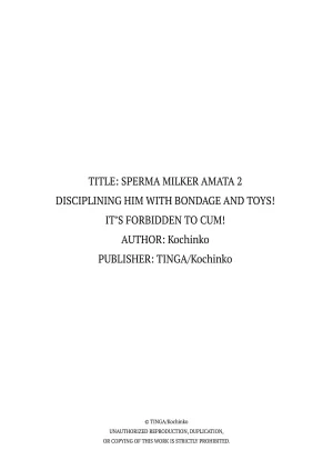 TINGA Kochinko Sperm Milker Amata - Im a Magical Boy Why Am I About to Get - Page 50