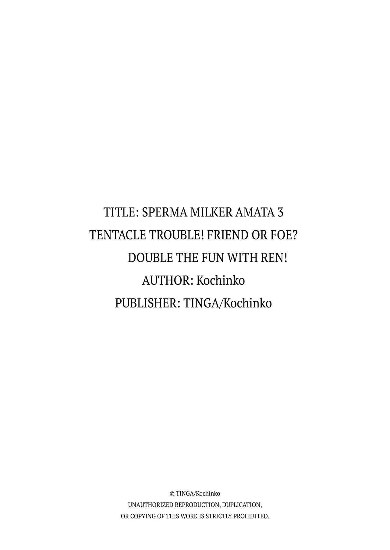 TINGA Kochinko Sperm Milker Amata - Im a Magical Boy Why Am I About to Get - Image 78