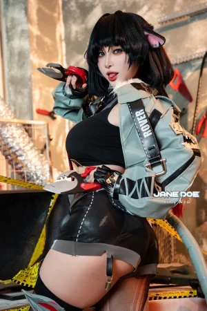 Tiny Asa アサ tiny.asababy cosplay Jane Doe - Zenless Zone Zero - Page 10