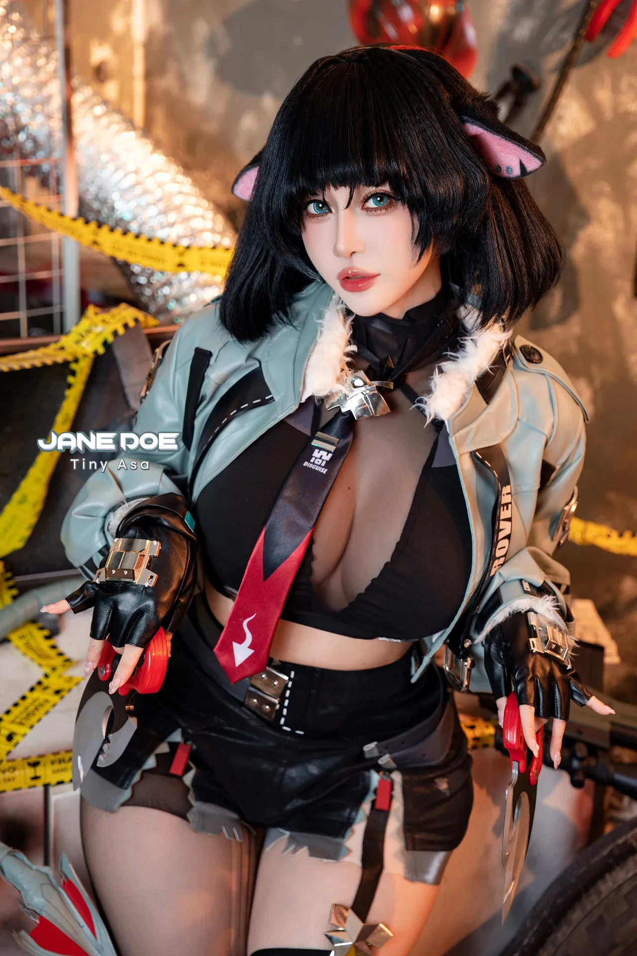 Tiny Asa アサ tiny.asababy cosplay Jane Doe - Zenless Zone Zero - Image 6