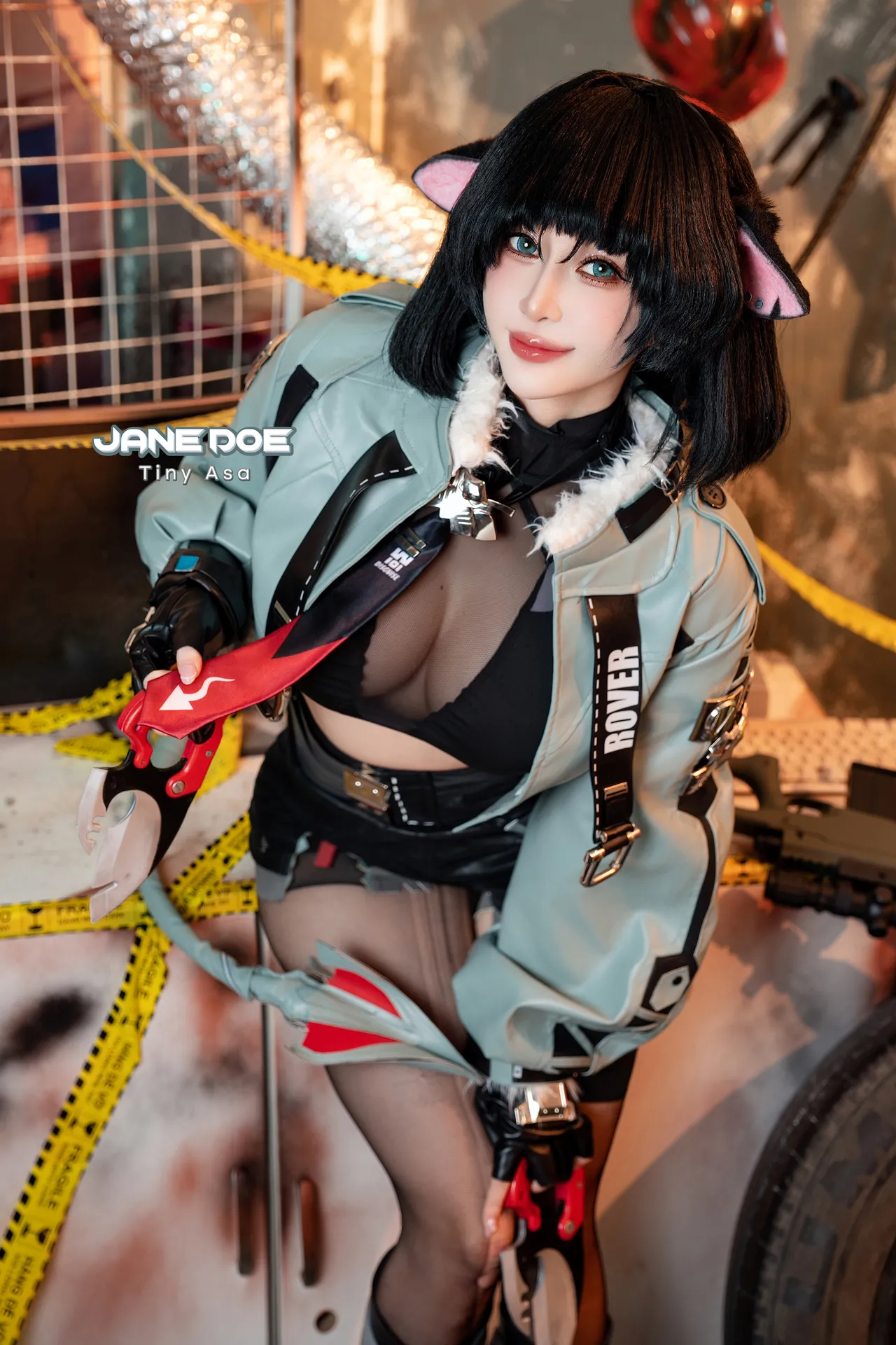Tiny Asa アサ tiny.asababy cosplay Jane Doe - Zenless Zone Zero - Image 7
