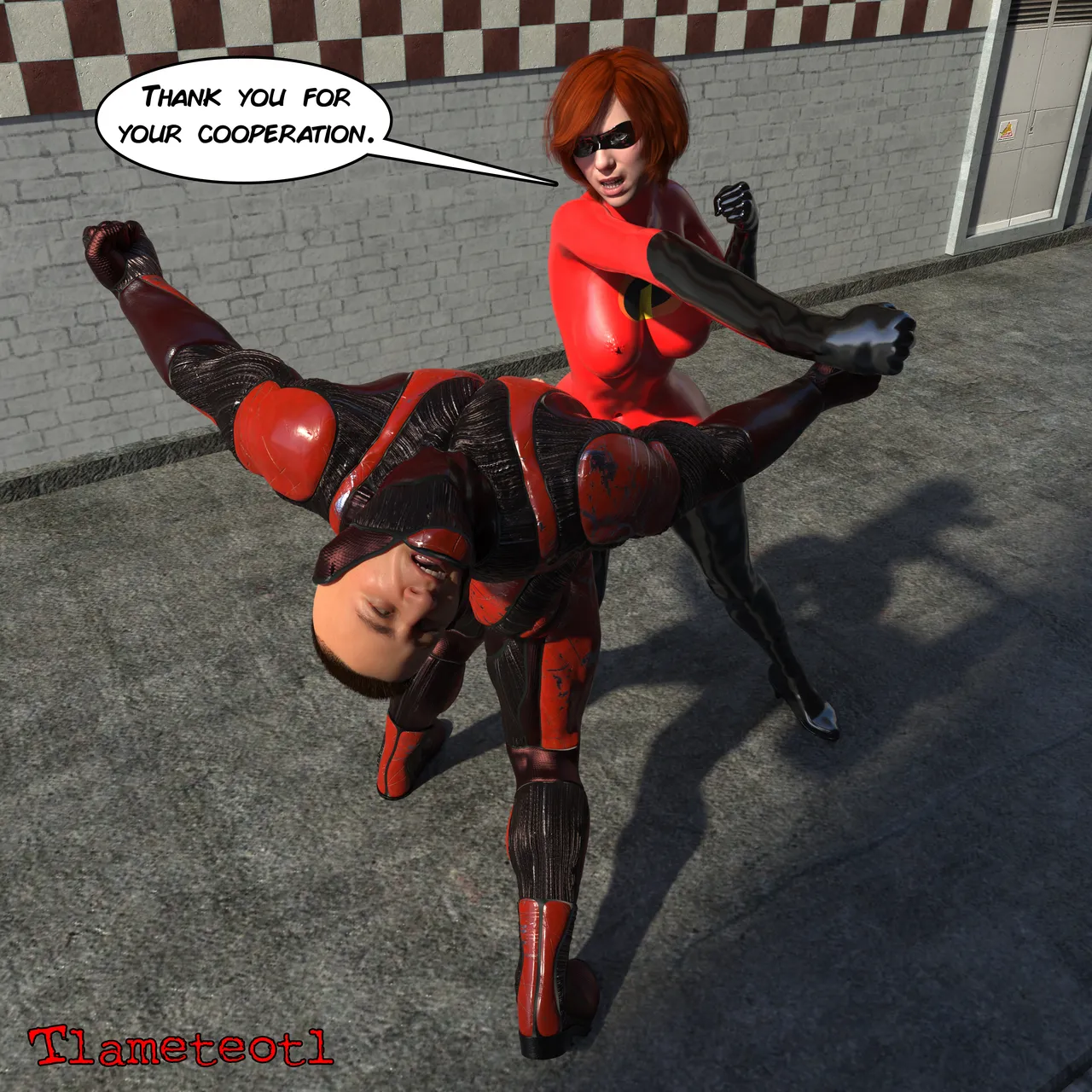 Tlameteotl Elastigirl New Clothes - Image 61