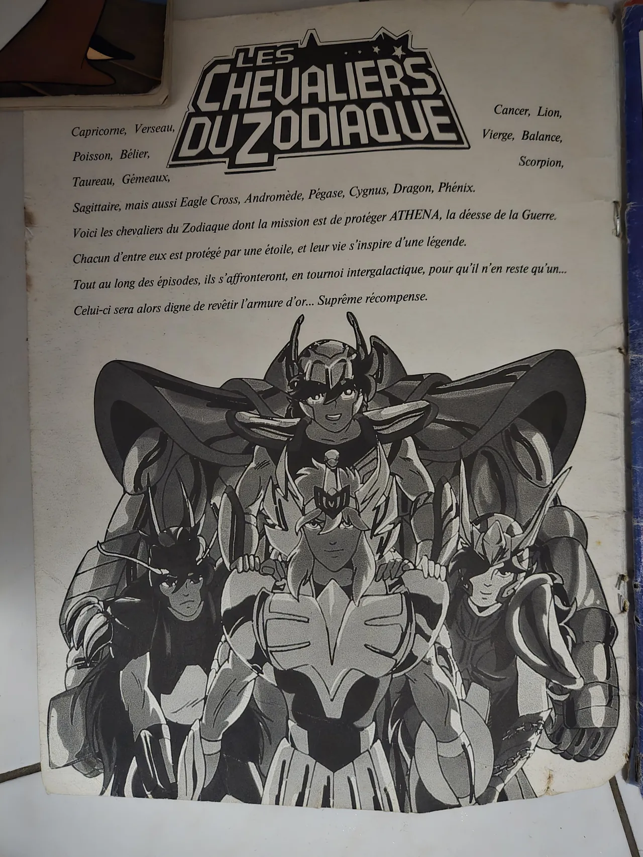 Toei Animation SAINT SEIYA Les Chevaliers du Zodiaque - Édition Panini Manga SFC tes super hérosFrançais - Image 2