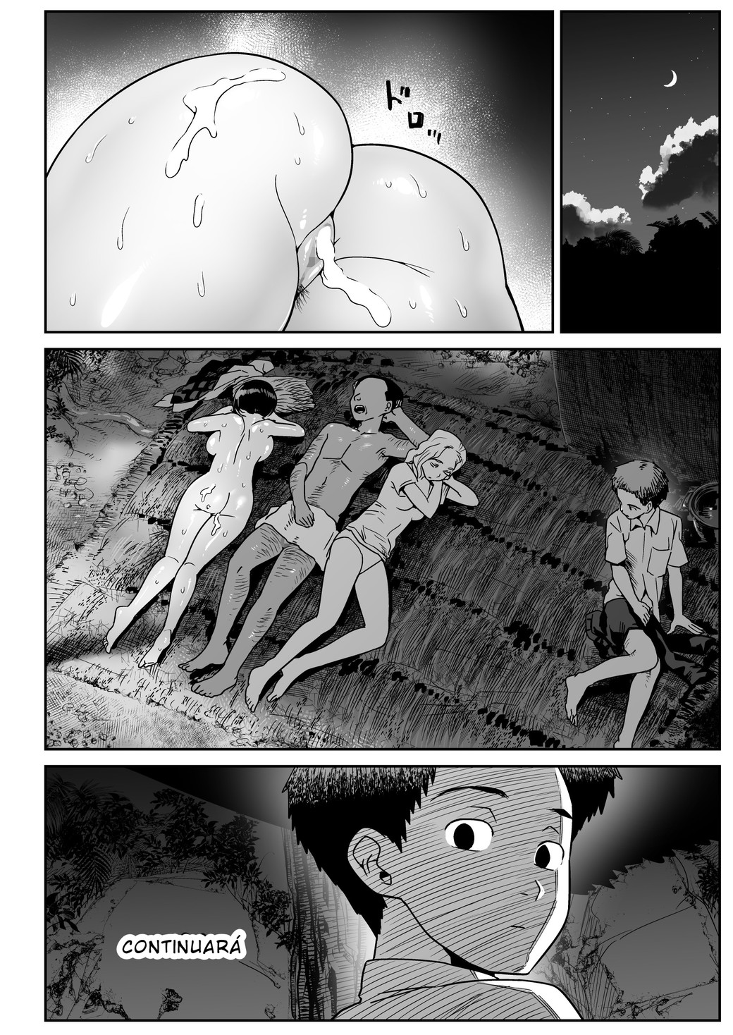 Toilet Komoru Mujintou no Ono-san Ono-san en la isla desierta Spanish - Image 79