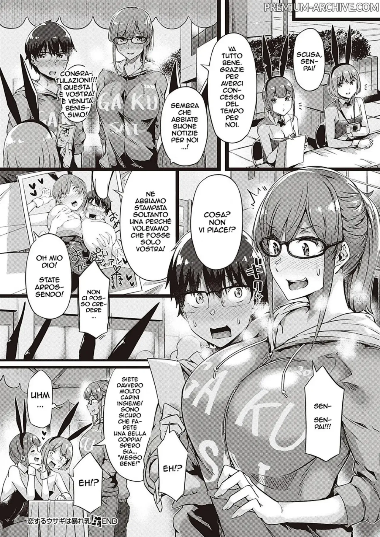 Tokiwa Midori Koisuru Usagi Wa Abare Chichi Gara Di Cosplay Italiano Digital - Image 20